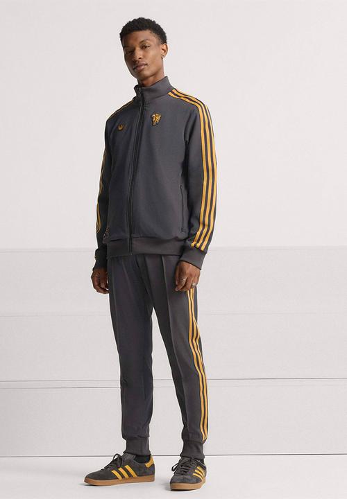 adidas Originals - Manchester United Terrace Icons Track Top - Black - Adidas