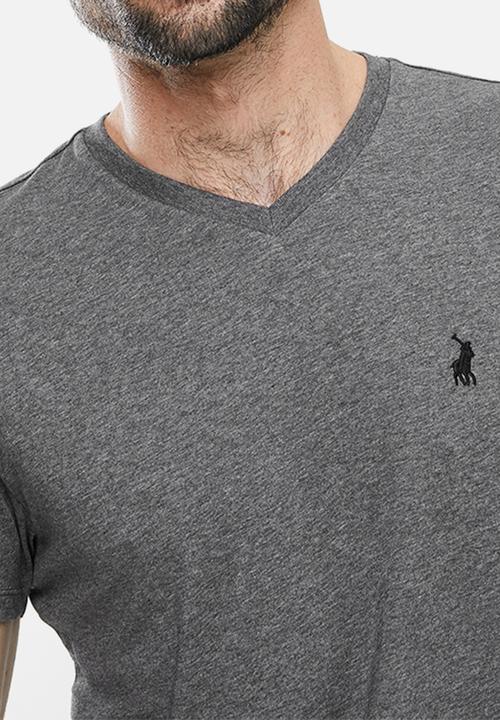 POLO - Mens vneck T-shirt - charcoal
