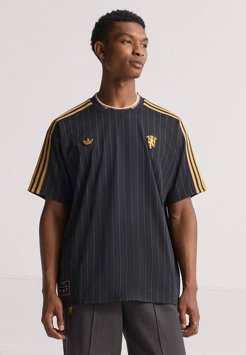 adidas Originals - Manchester United Terrace Icons Jersey - Black
