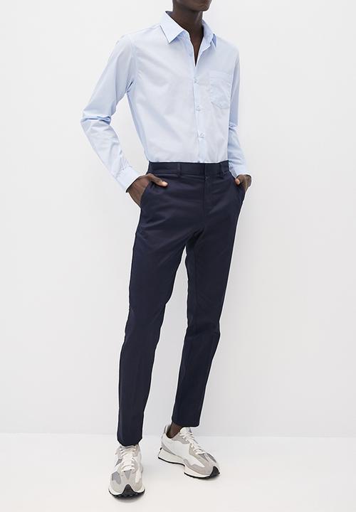 Superbalist - Easy care regular fit shirt - sky