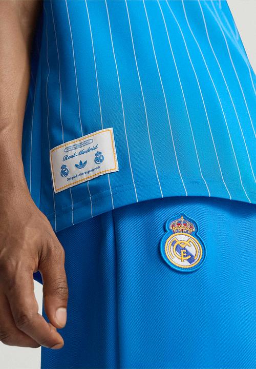 adidas Originals - Real Madrid Terrace Icons Jersey - Blue