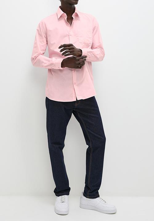 Superbalist - Easy care regular fit shirt - quartz