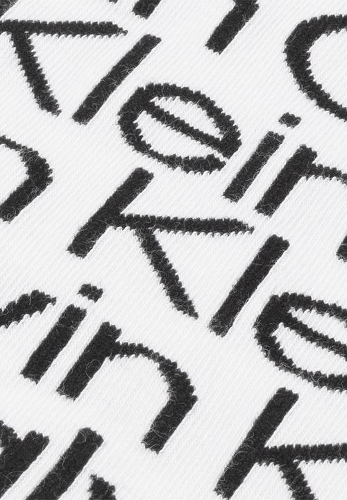 Calvin Klein - Ck Men Sneaker 2P All Over Print - White