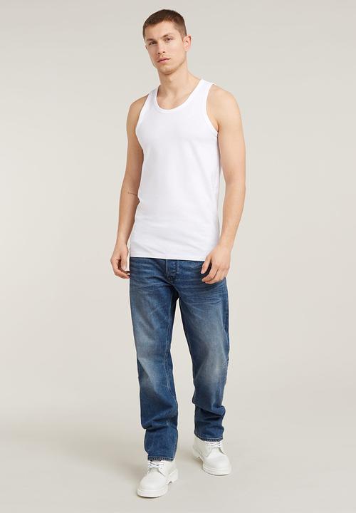 G-STAR - Base tank top 2-pack - white