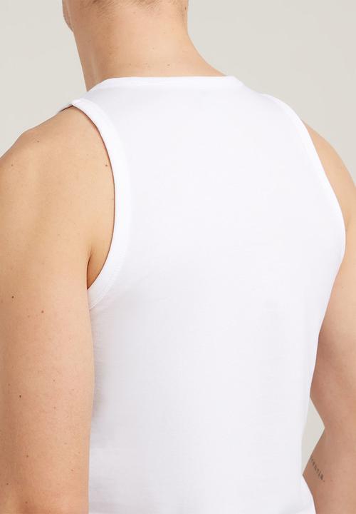G-STAR - Base tank top 2-pack - white