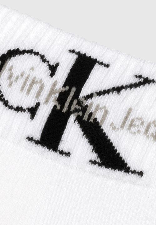 Calvin Klein - Ckj Men Quarter 2P Monogram - White