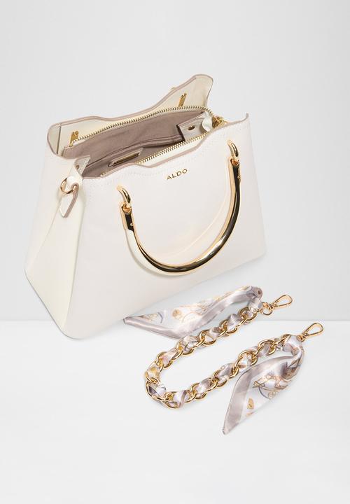 ALDO - Arrayan top handle bag - white