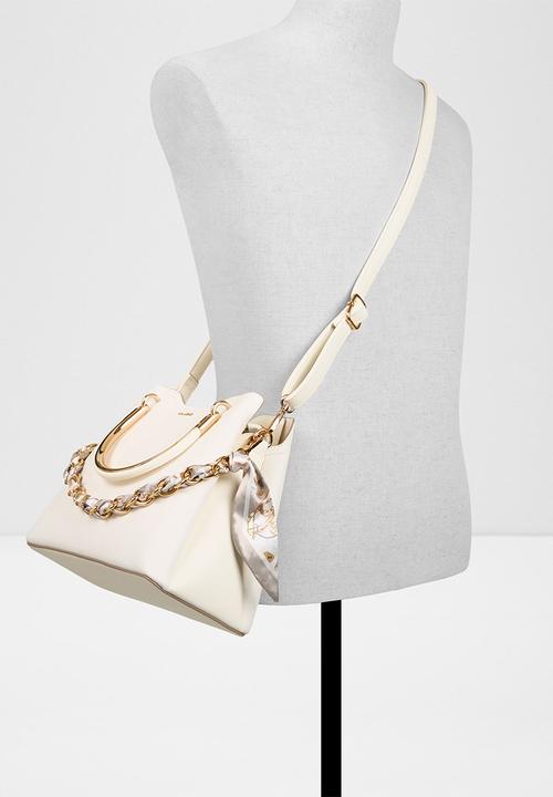 ALDO - Arrayan top handle bag - white