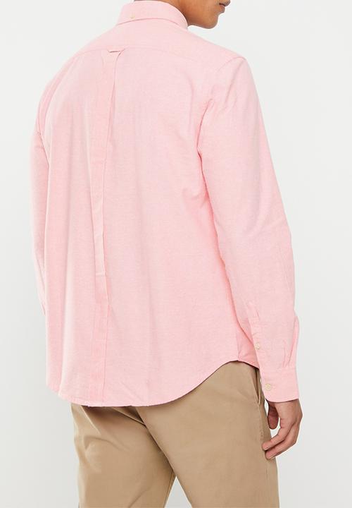 Ben Sherman - Cotton oxford shirt - lt pink