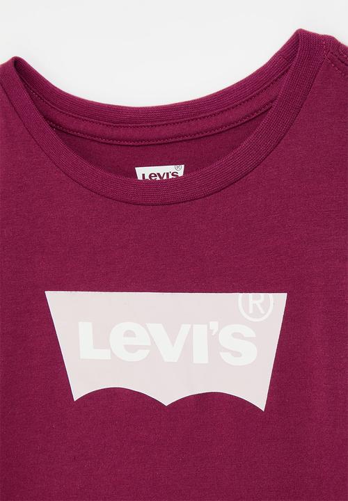 Levi’s® - Lvg batwing tee - classic red plum