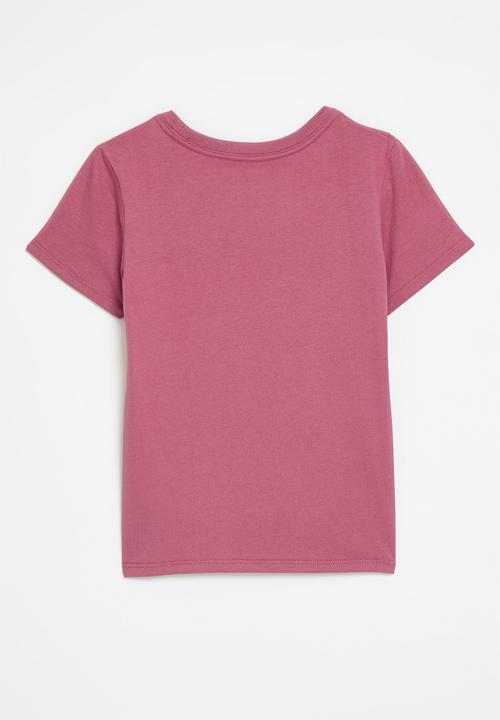 Levi’s® - Lvg collegiate short sleeve tee - rose wine