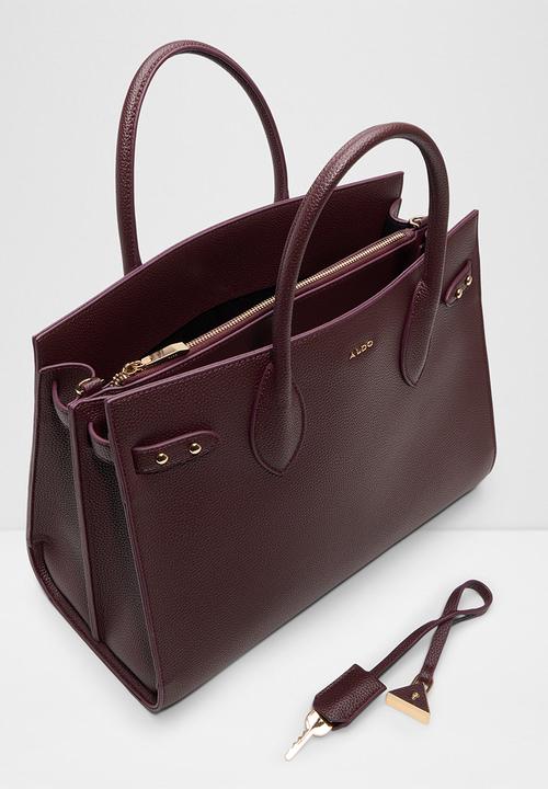 ALDO - Unolaan tote bag - burgundy 