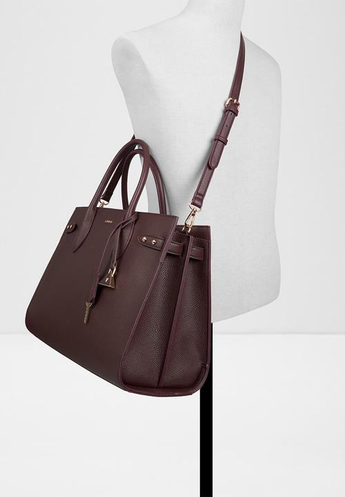 ALDO - Unolaan tote bag - burgundy 