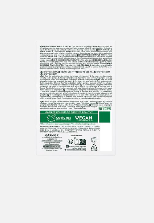 Garnier - Pure Active Pimple Patches - 22 Pieces
