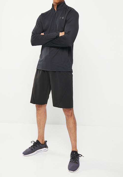 Under Armour - UA Tech™ ½ Zip Long Sleeve - black