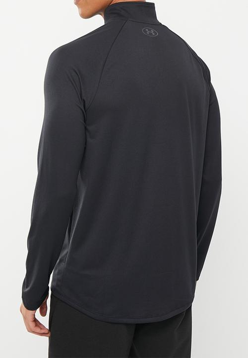 Under Armour - UA Tech™ ½ Zip Long Sleeve - black
