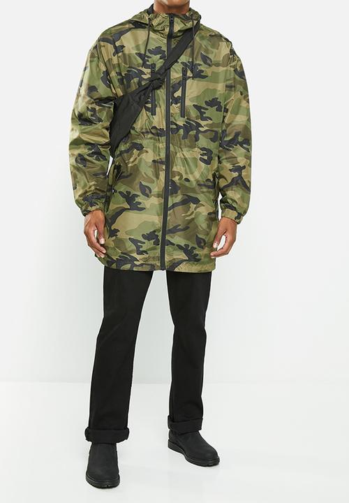 Brave Soul - Mckaycmo jacket - khaki camo print