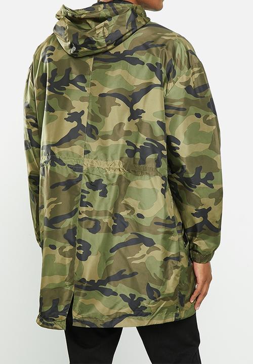 Brave Soul - Mckaycmo jacket - khaki camo print