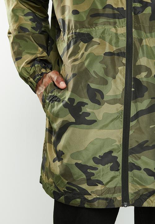 Brave Soul - Mckaycmo jacket - khaki camo print