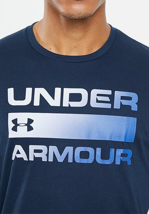 Under Armour - Ua team issue wordmark short sleeve - academy