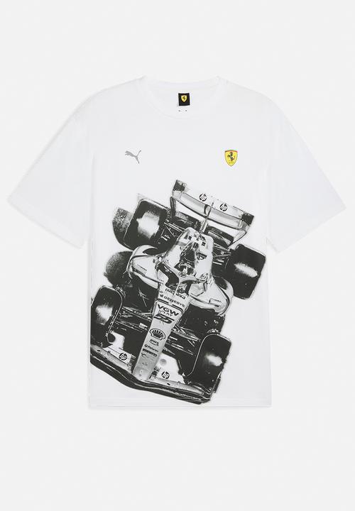 PUMA - Ferrari Premium Tee - puma white