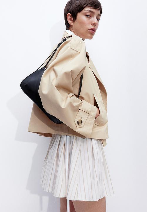 H&M - Short trench coat - light beige 