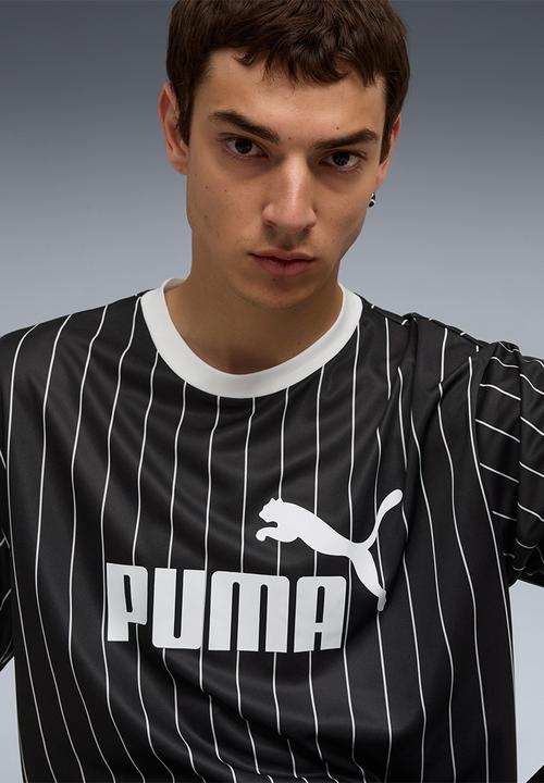 PUMA - Ess striped jersey - puma black