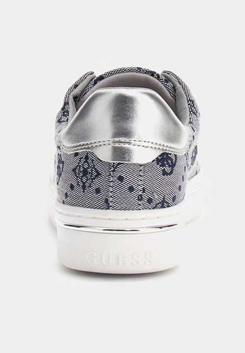 GUESS - Jacquard sneaker - blue