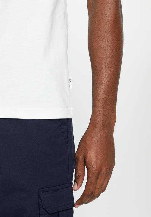 Ben Sherman - Target T-shirt - ivory red