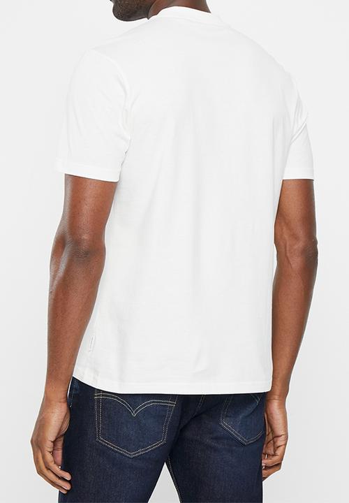 Ben Sherman - Target T-shirt - ivory blue