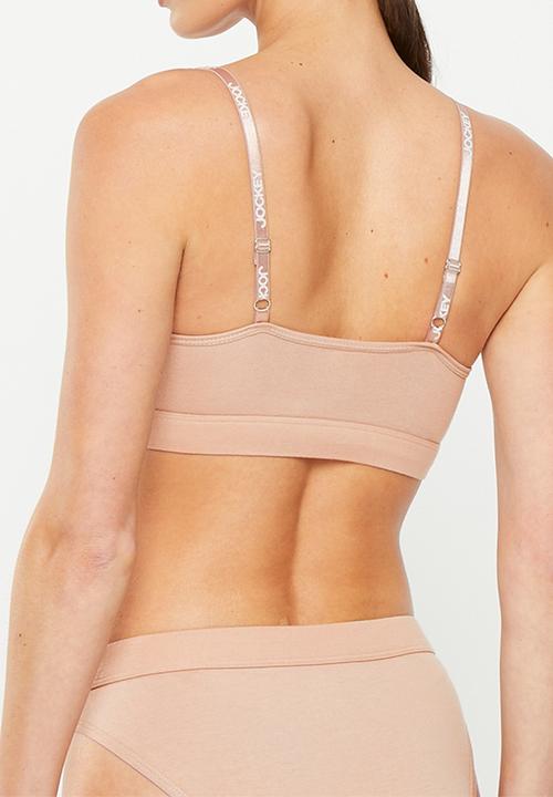 Jockey - Pure & simple bra top - dark beige