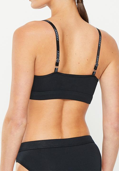 Jockey - Pure & simple bra top - black