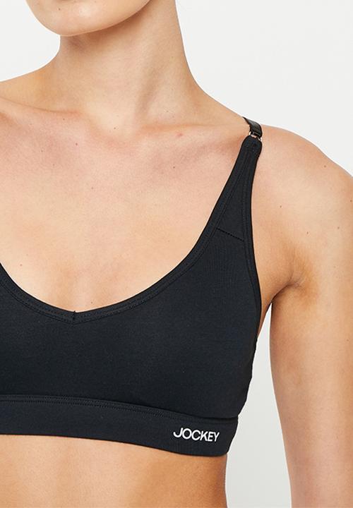 Jockey - Pure & simple bra top - black