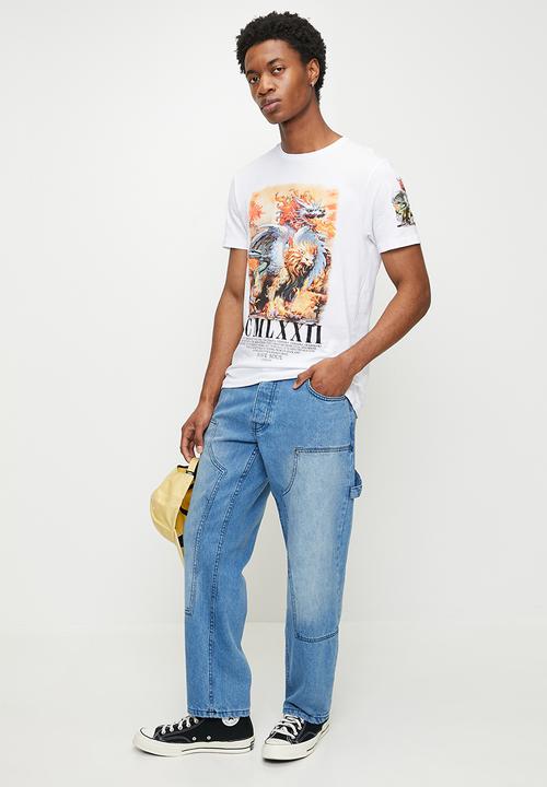 Brave Soul - T-shirts - Optic White