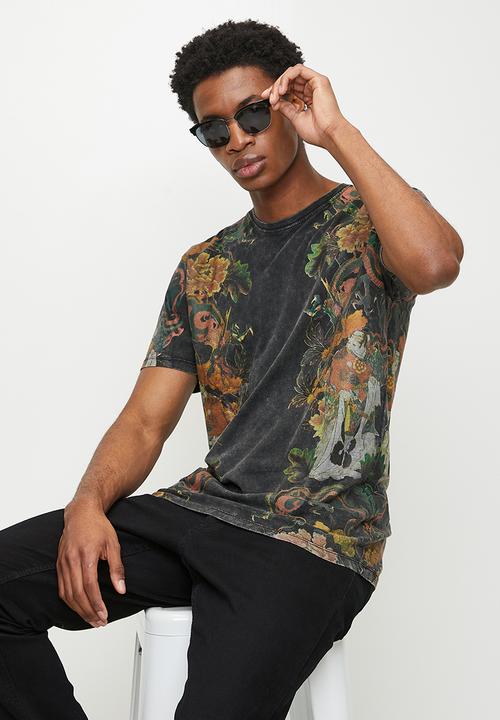 Brave Soul - T-Shirts - Jet Black