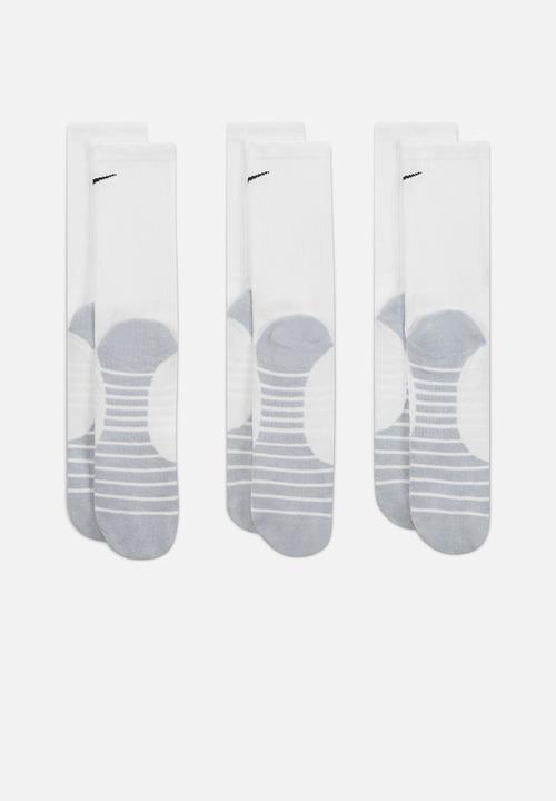 Nike - Everyday Max Cushioned Training Crew  - White/Blk