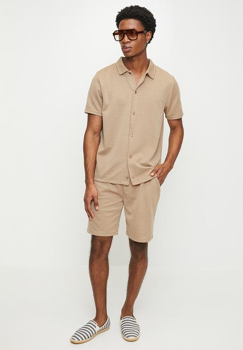 Brave Soul - Shorts - Taupe