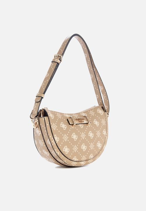 GUESS - Silia convertible shoulder bag - beige
