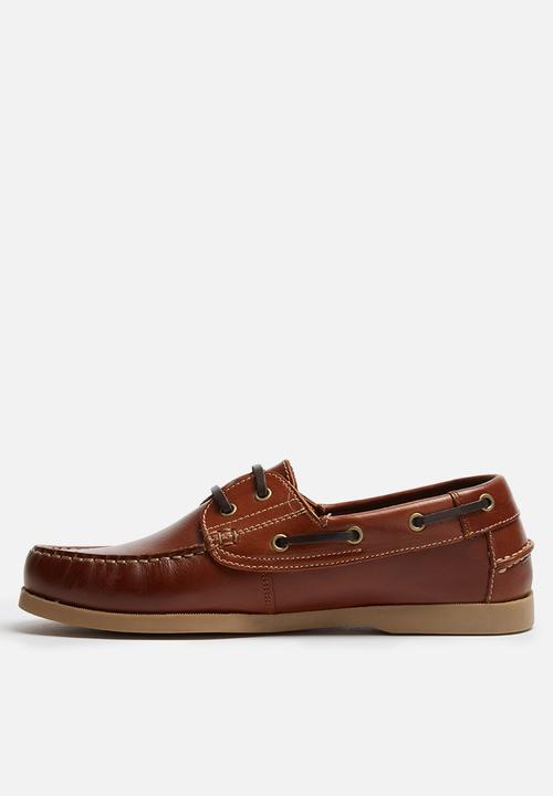 Grasshoppers - Jack Leather Boat Shoe