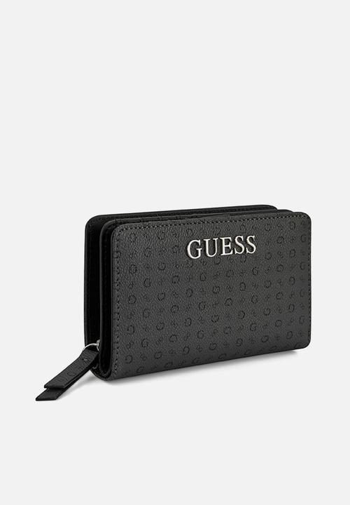 GUESS - Abbas slg french wallet - charcoal