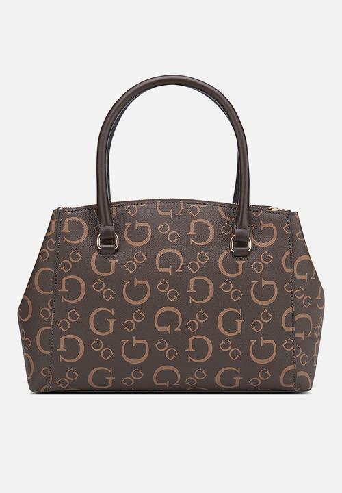 GUESS - Westfield satchel - brown