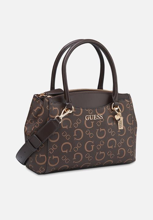 GUESS - Westfield satchel - brown