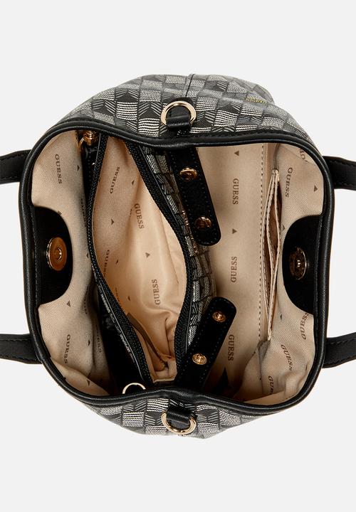 GUESS - G wave ii mini tote - black