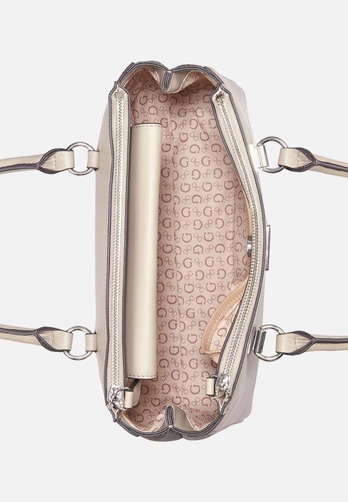 GUESS - Phyllis satchel - taupe
