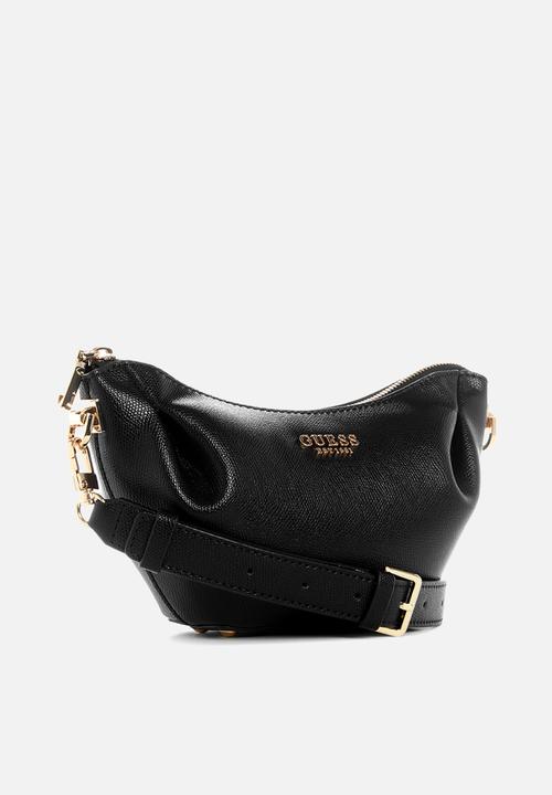 GUESS - Amorette top zip shoulder bag - black