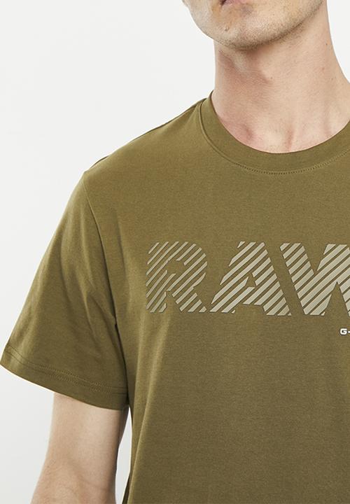 G-STAR - 3d raw. logo slim - dark olive