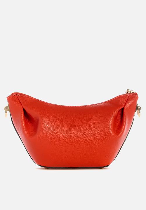 GUESS - Amorette top zip shoulder bag - red