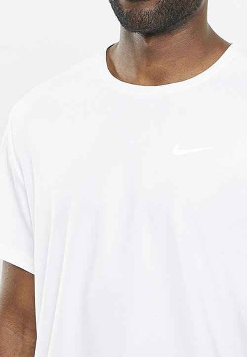 Nike - Miler Dri-FIT UV short-sleeve running top - white