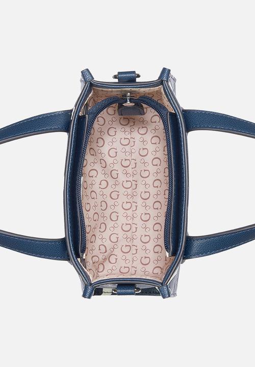 GUESS - Forber mini tote - blue