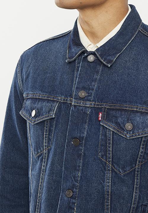 Levi’s® - The trucker jacket za broadway terrace t - blue 